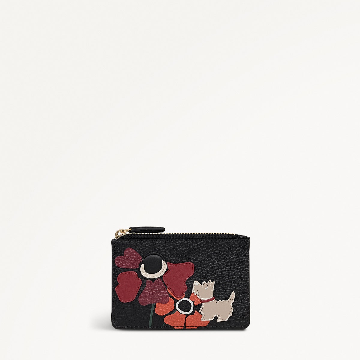 Radley London Black Small Ziptop Coin Purse
