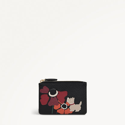 Radley London Black Small Ziptop Coin Purse