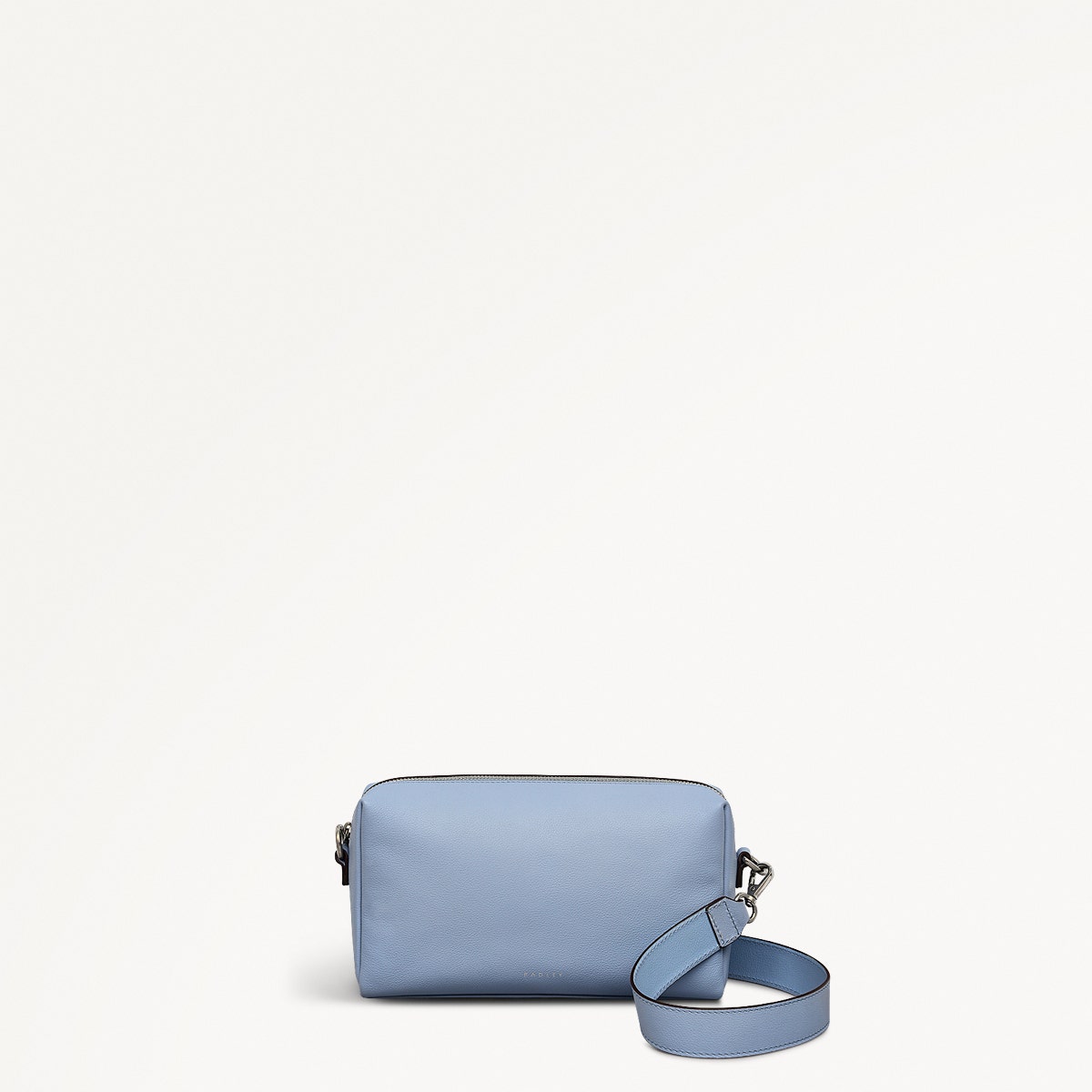Radley London Smoke Blue Mini Zip Around Cross Body Bag