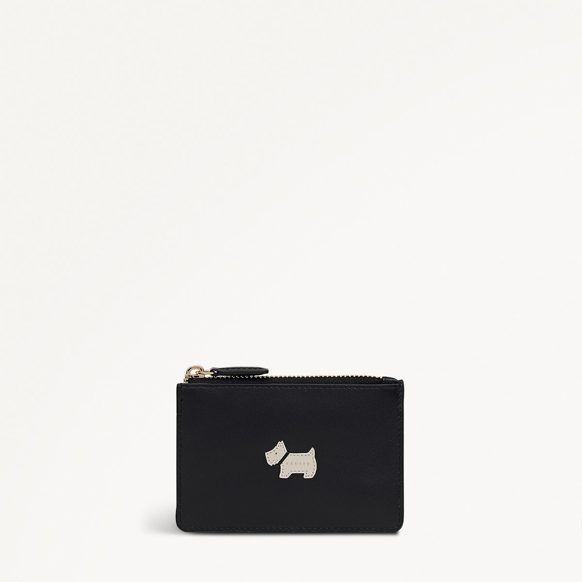 Radley London Black Small Ziptop Coin Purse