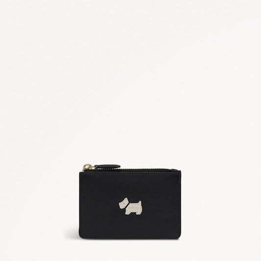 Radley London Black Small Ziptop Coin Purse