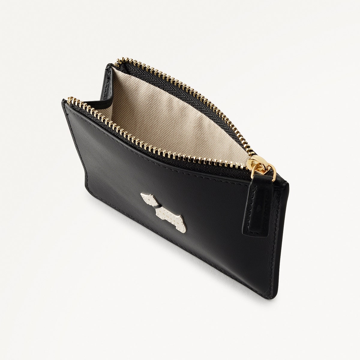 Radley London Black Small Ziptop Coin Purse