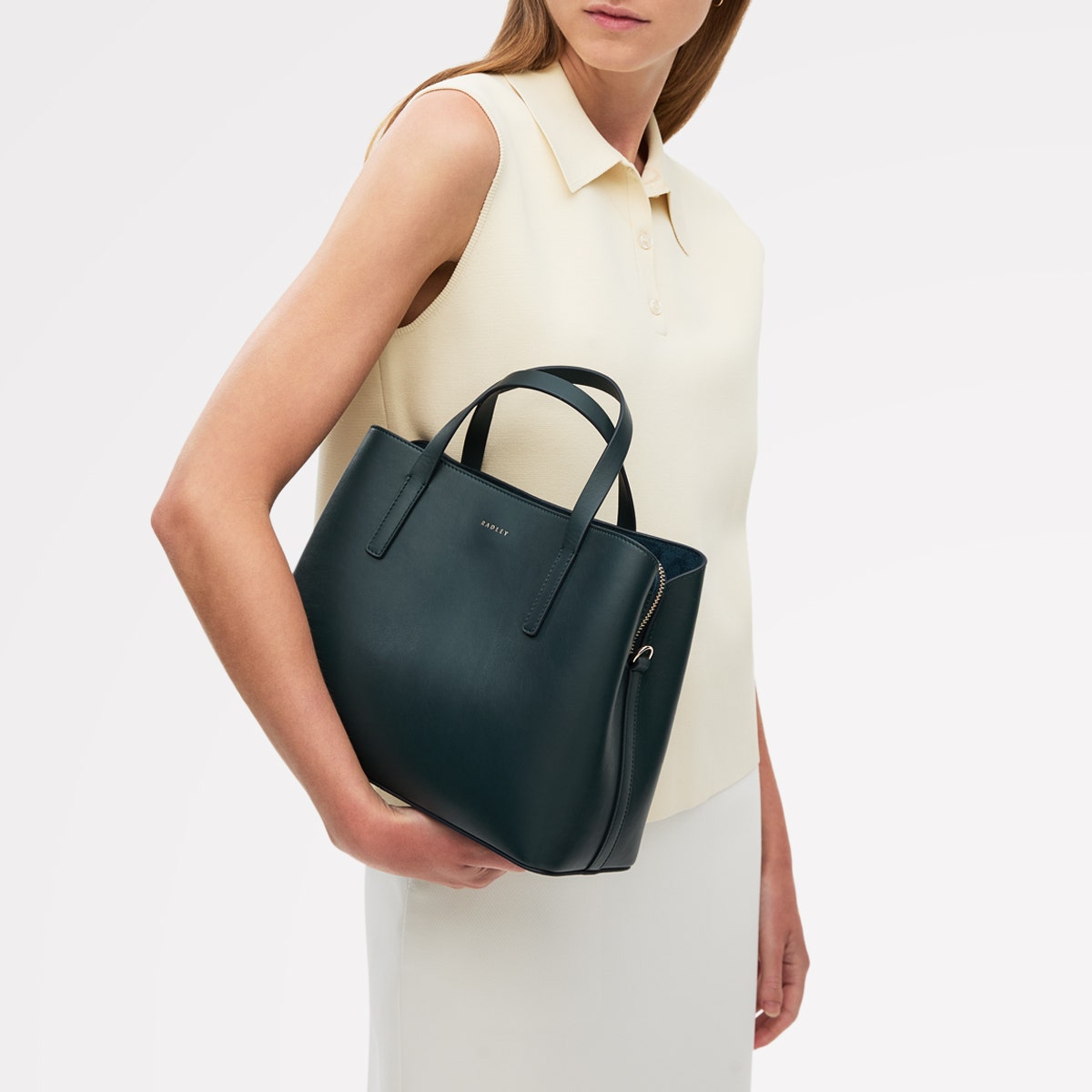 Radley London Teal Medium Ziptop Grab Bag