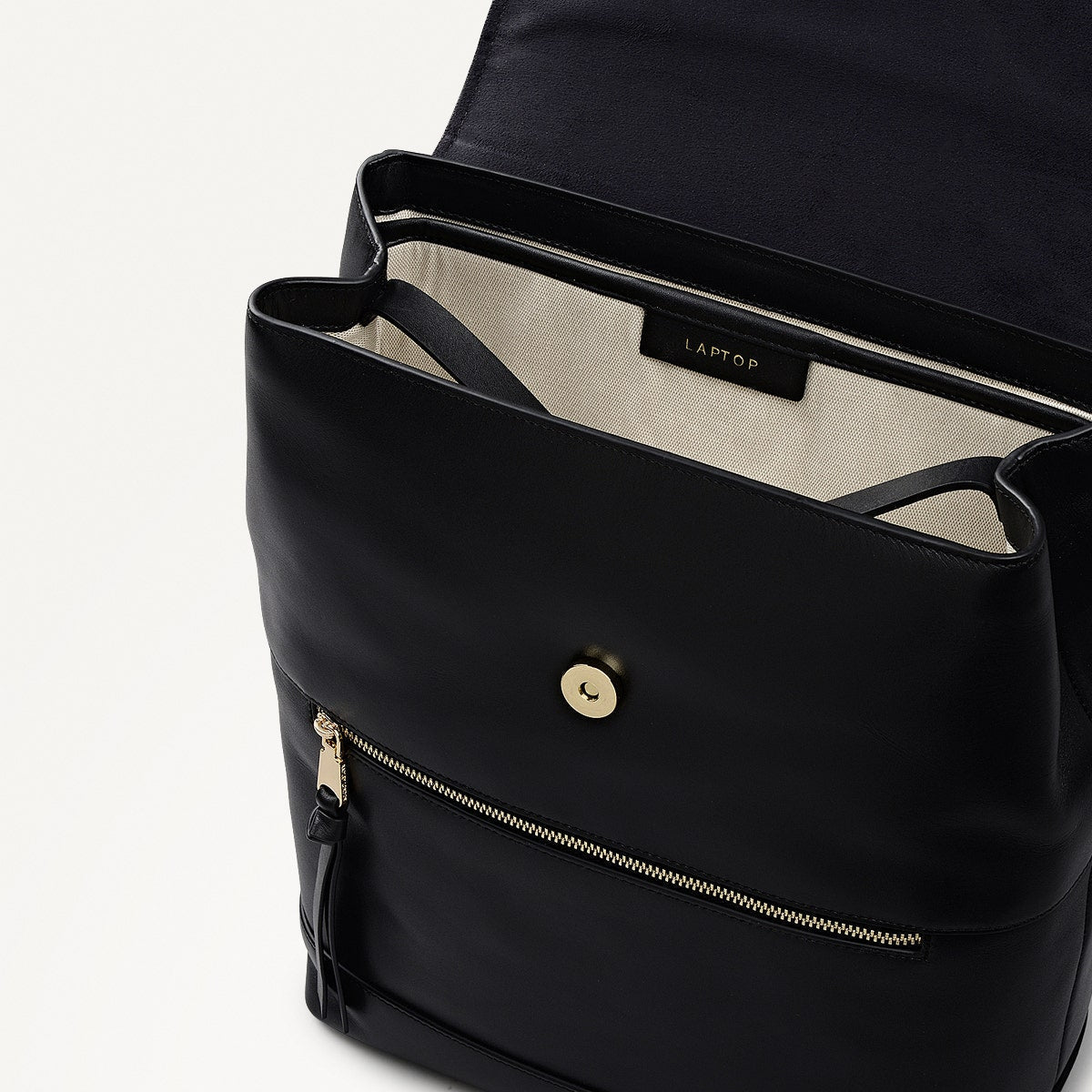 Radley London Black Large Ziptop Backpack