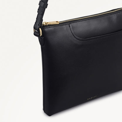 Radley London Black Small Ziptop North-South Cross Body Bag