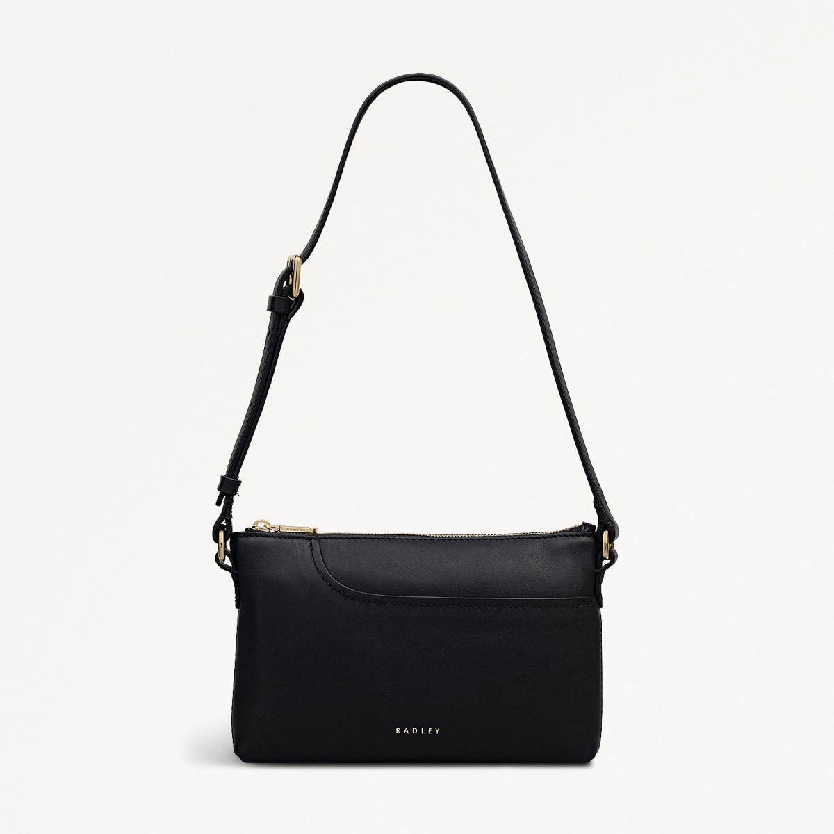 Radley London Black Mini Ziptop East-West Shoulder Bag