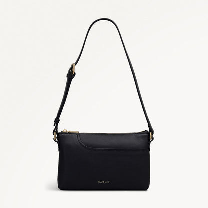 Radley London Black Mini Ziptop East-West Shoulder Bag