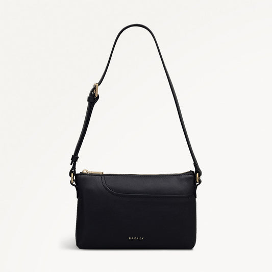 Radley London Black Mini Ziptop East-West Shoulder Bag
