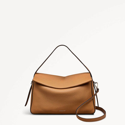 Radley London Dark Butter Medium Ziptop Grab Bag