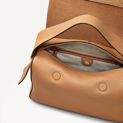 Radley London Dark Butter Medium Ziptop Grab Bag