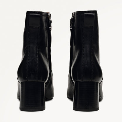 Radley London Black Heeled Lace Up Boot