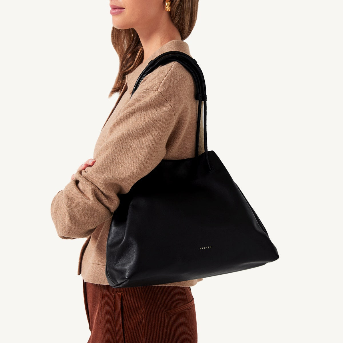 Radley London Black Medium Open Top Shoulder Bag
