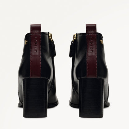 Radley London Black Curve Bootie
