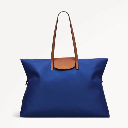 Radley London Yves Blue Large Ziptop Shoulder Bag
