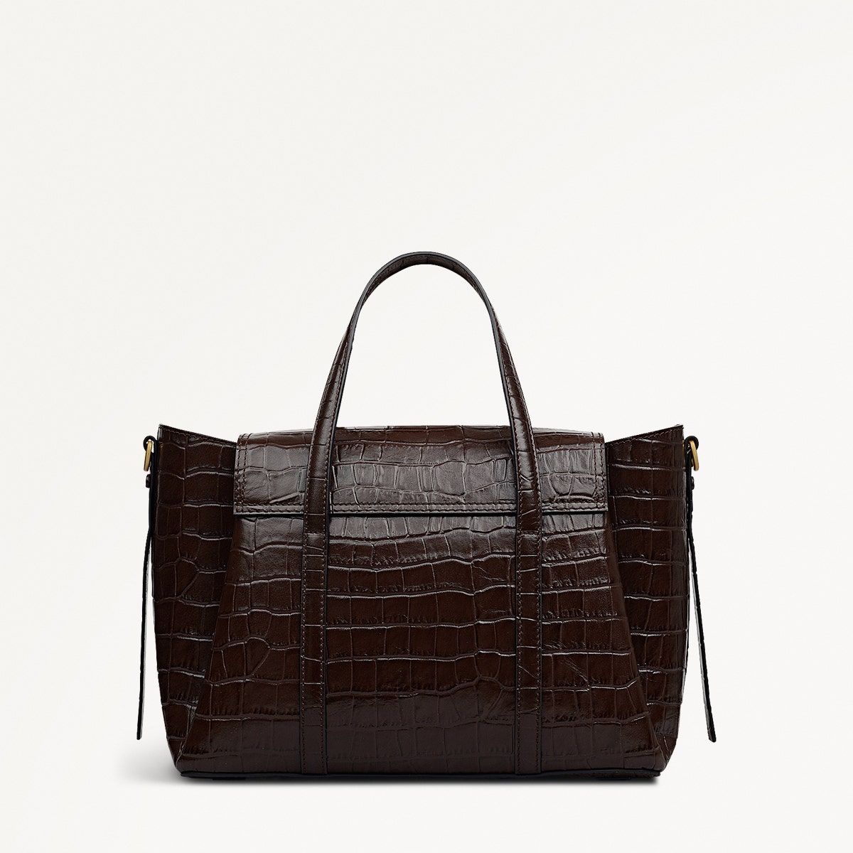 Radley London Dark Oak Medium Flapover Grab Bag