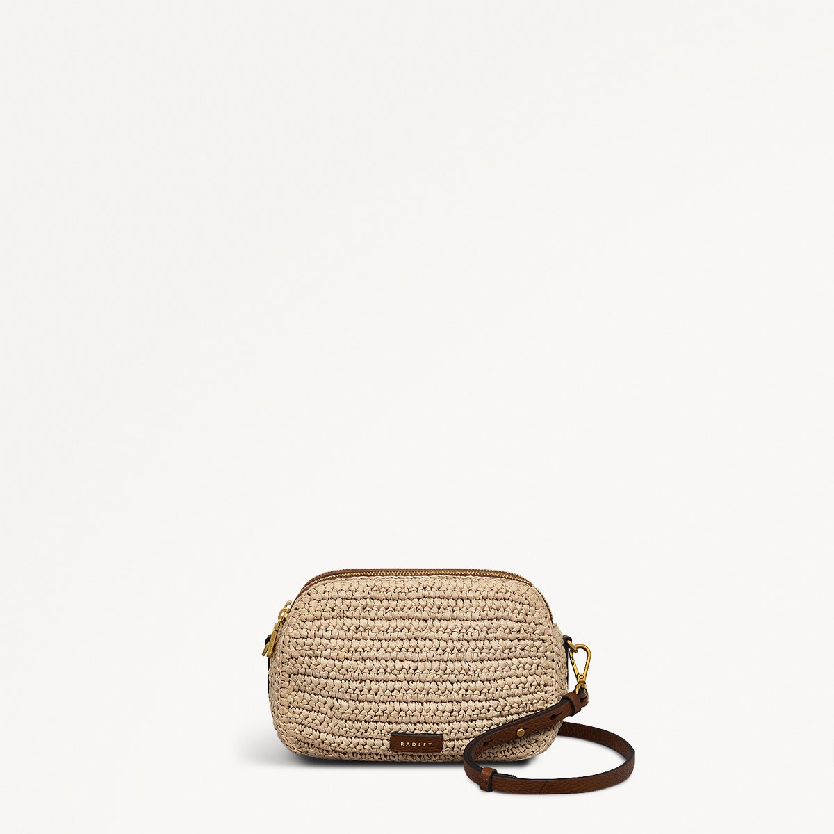 Radley London Natural Medium Ziptop Cross Body Bag