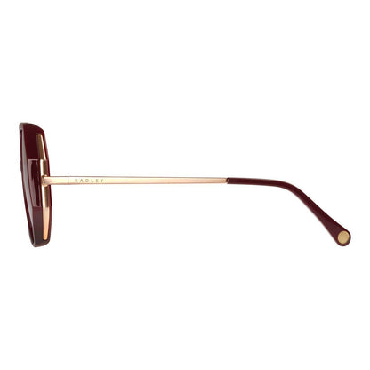 Radley London Gold Oversized Hexagon Sunglasses