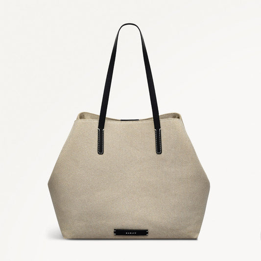Radley London Natural Large Open Top Tote Bag