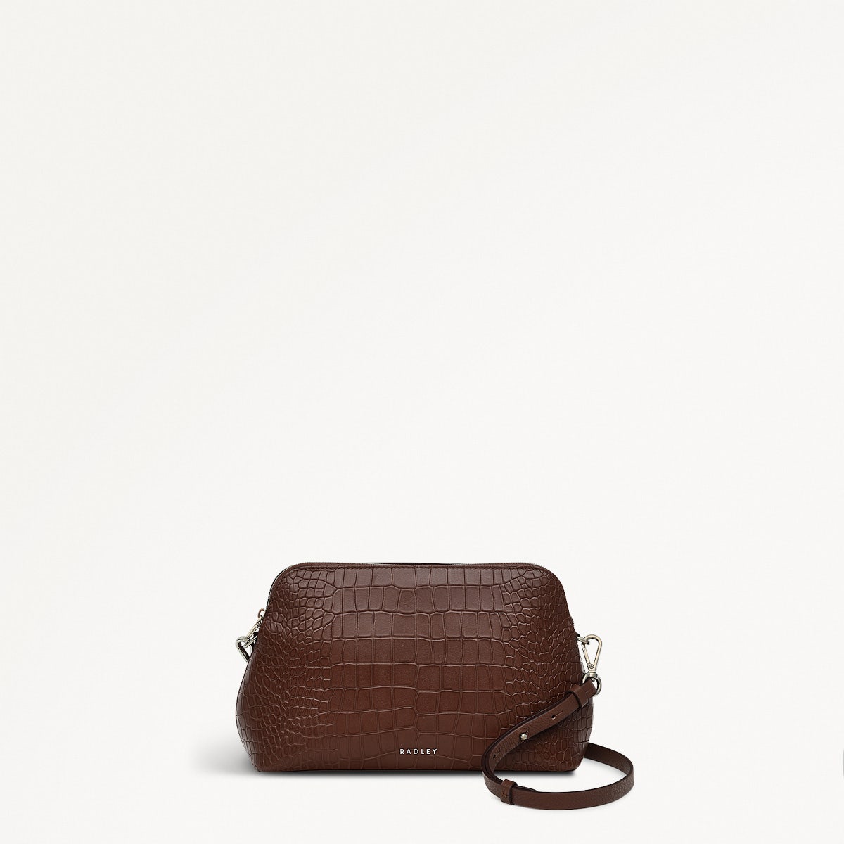 Radley London Walnut Medium Ziptop Crossbdody Bag