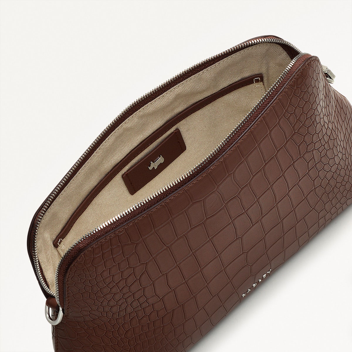 Radley London Walnut Medium Ziptop Crossbdody Bag