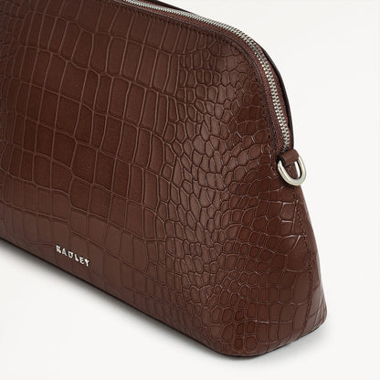 Radley London Walnut Medium Ziptop Crossbdody Bag