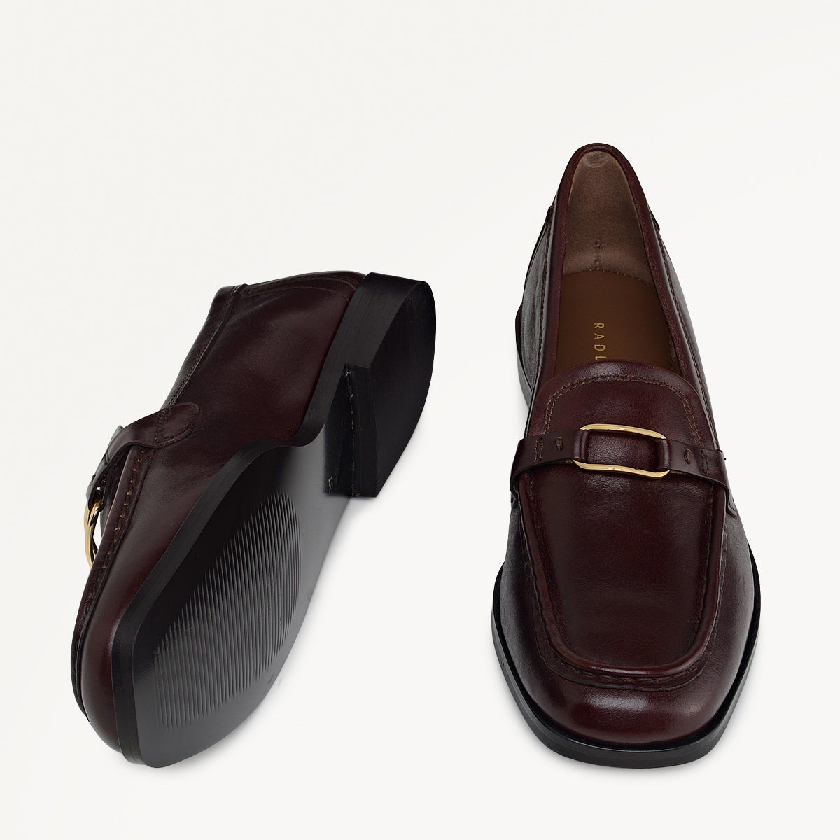 Radley London Bordeaux Trim Square Toe Loafer