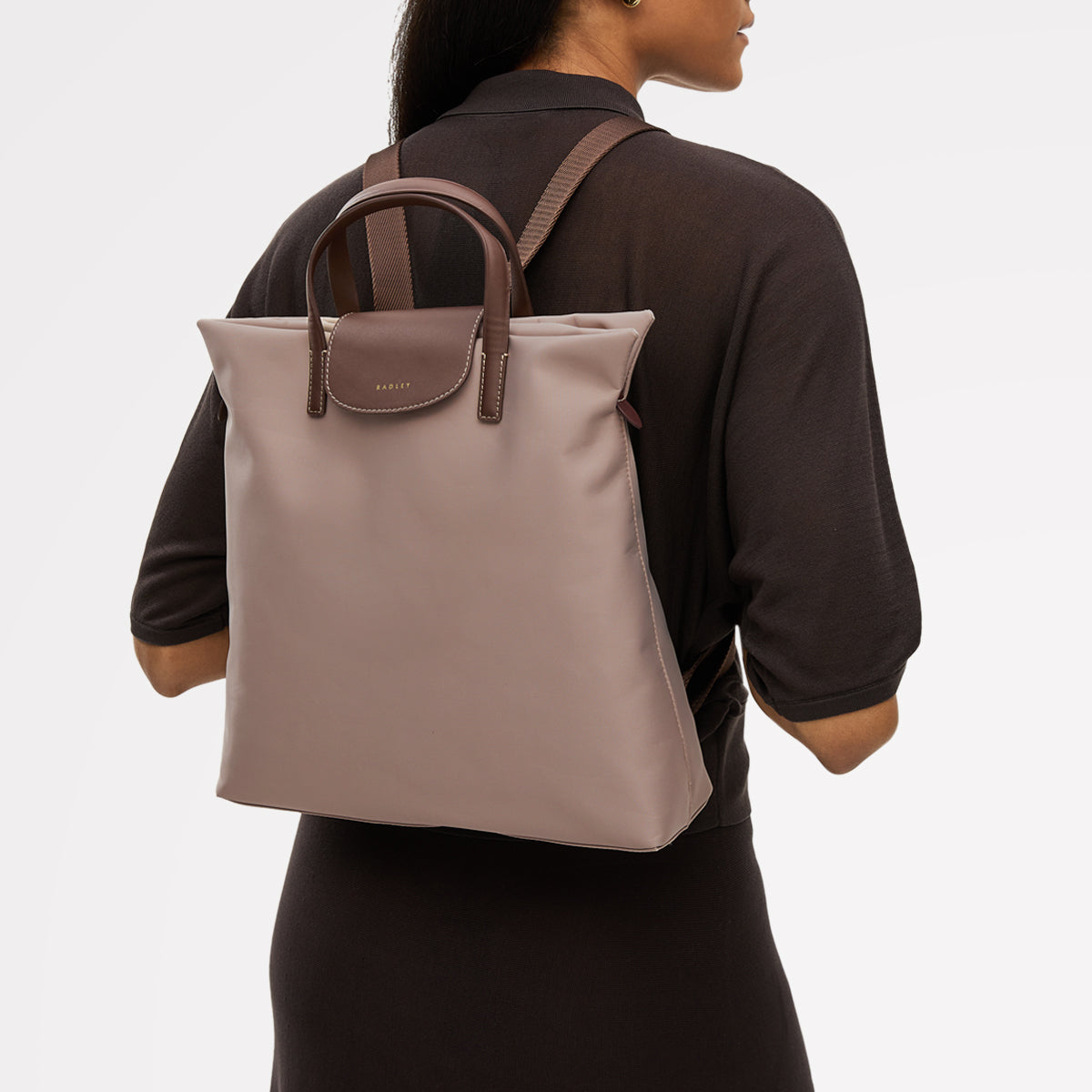 Radley London Porcini Medium Ziptop Backpack