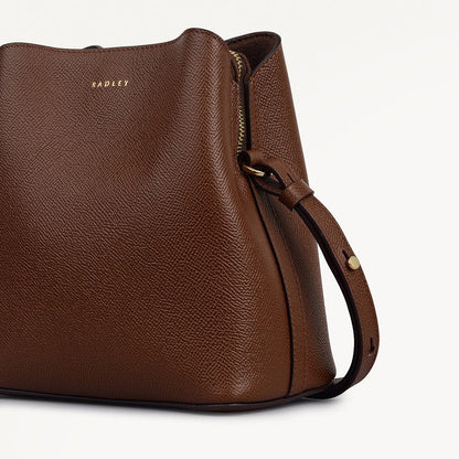 Radley London Chocolate Small Compartment Cross Body Bag