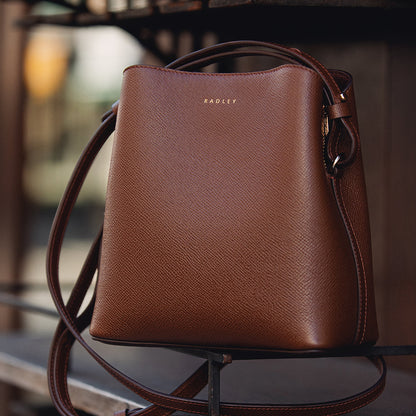 Radley London Chocolate Small Compartment Cross Body Bag