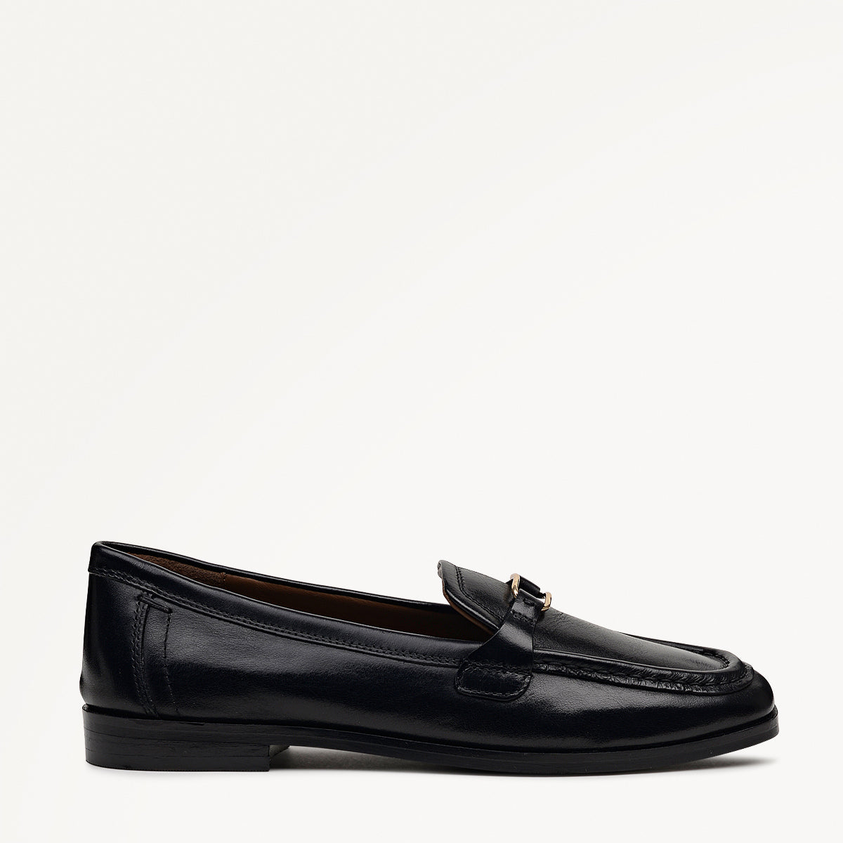 Radley London Black Trim Square Toe Loafer