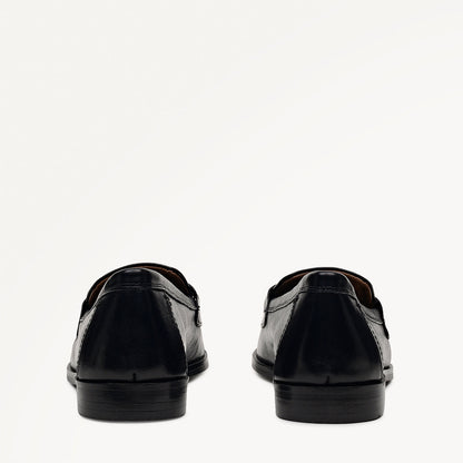 Radley London Black Trim Square Toe Loafer