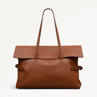 Radley London Toffee Medium Flapover Shoulder Bag