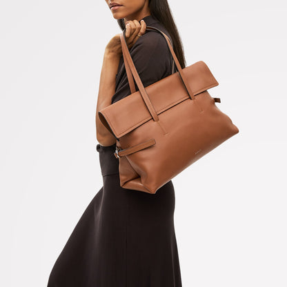 Radley London Toffee Medium Flapover Shoulder Bag
