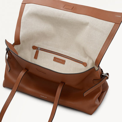 Radley London Toffee Medium Flapover Shoulder Bag