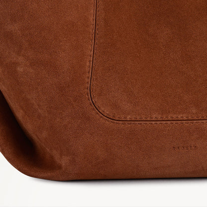 Radley London Russet Medium Ziptop Shoulder Bag