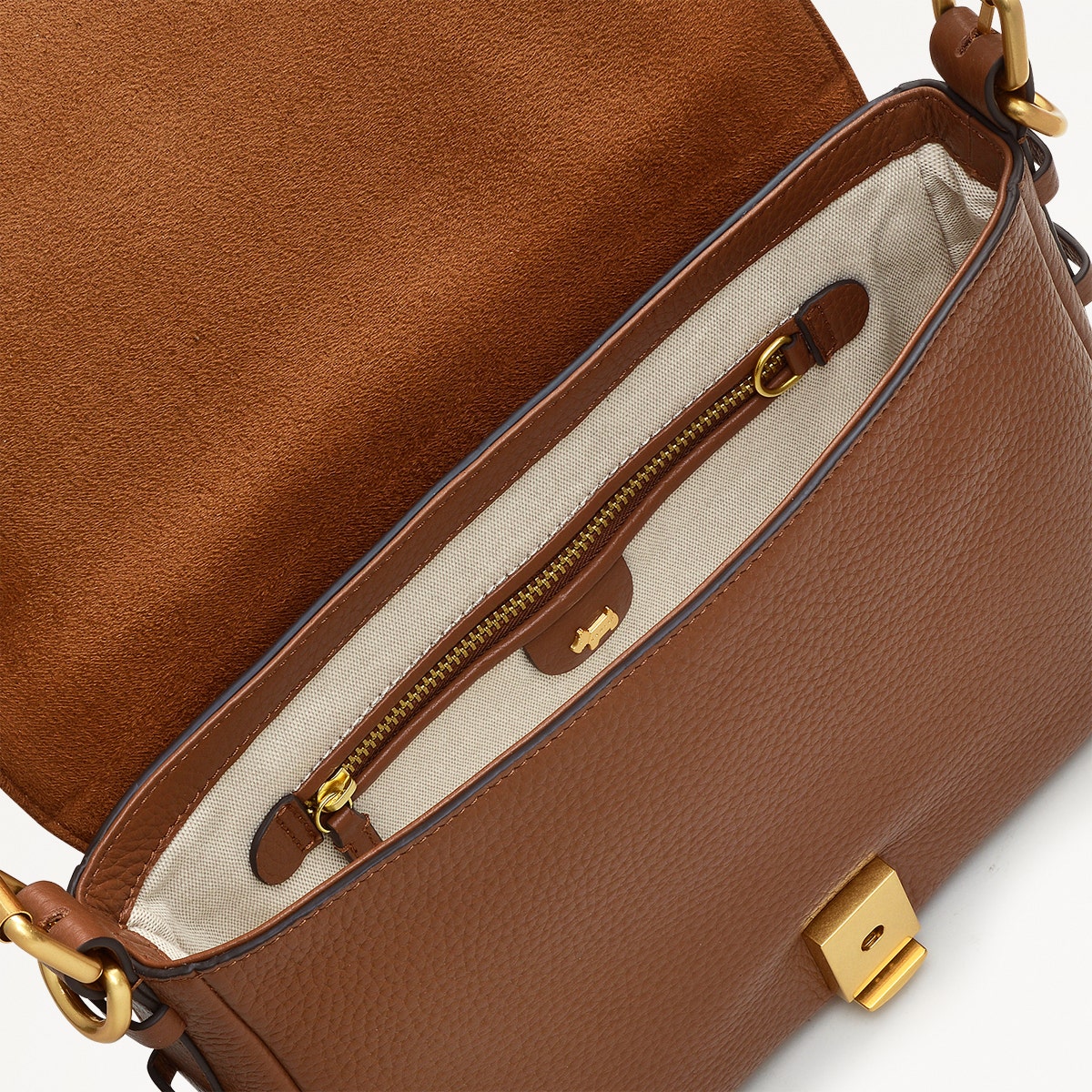 Radley London Saddle Small Flapover Cross Body Bag