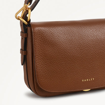Radley London Saddle Small Flapover Cross Body Bag