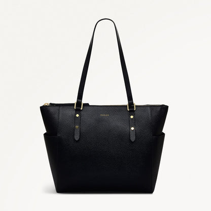 Radley London Black Large Ziptop Shoulder Bag