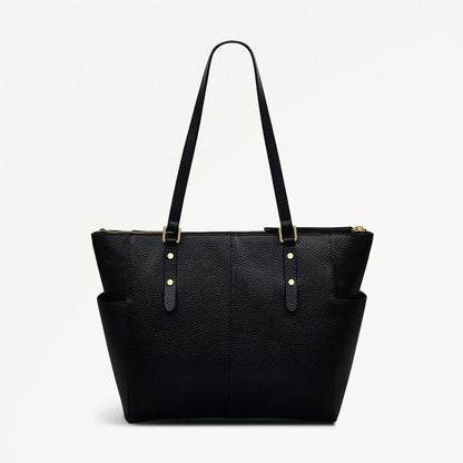 Radley London Black Large Ziptop Shoulder Bag