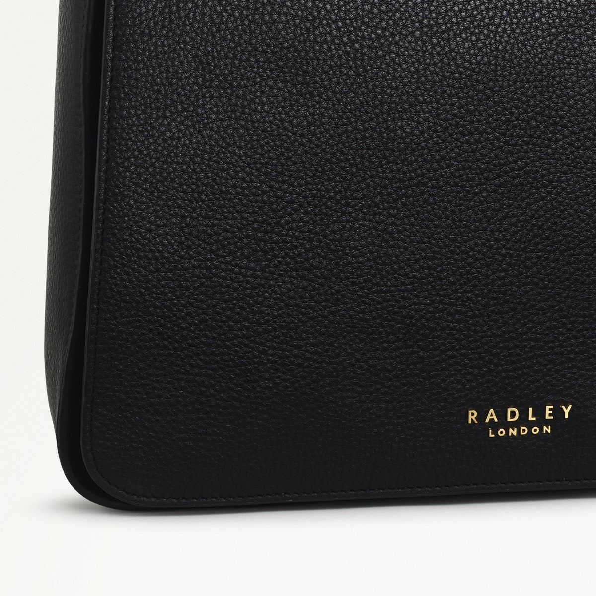 Radley London Black Large Flapover Cross Body Bag