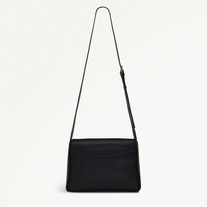 Radley London Black Large Flapover Cross Body Bag