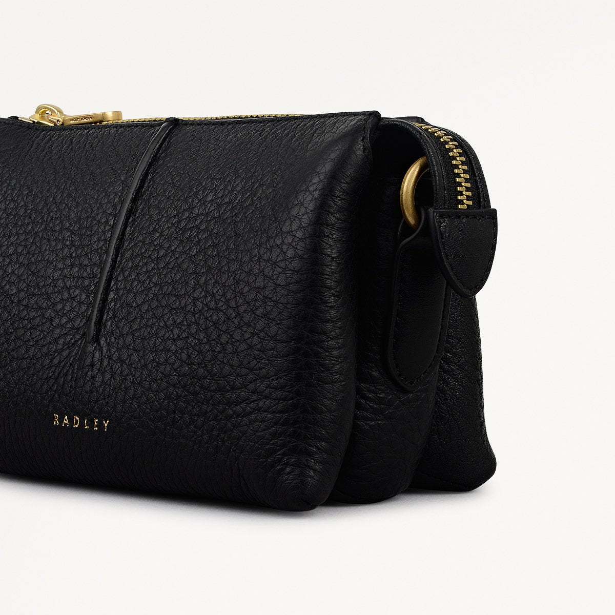 Radley London Black Small Ziptop Cross Body Bag