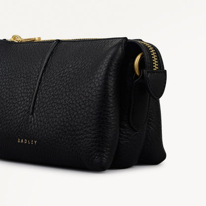 Radley London Black Small Ziptop Cross Body Bag