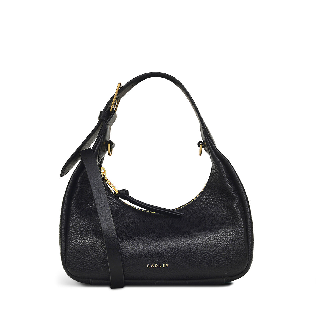 Radley London Black Small Ziptop Grab Bag
