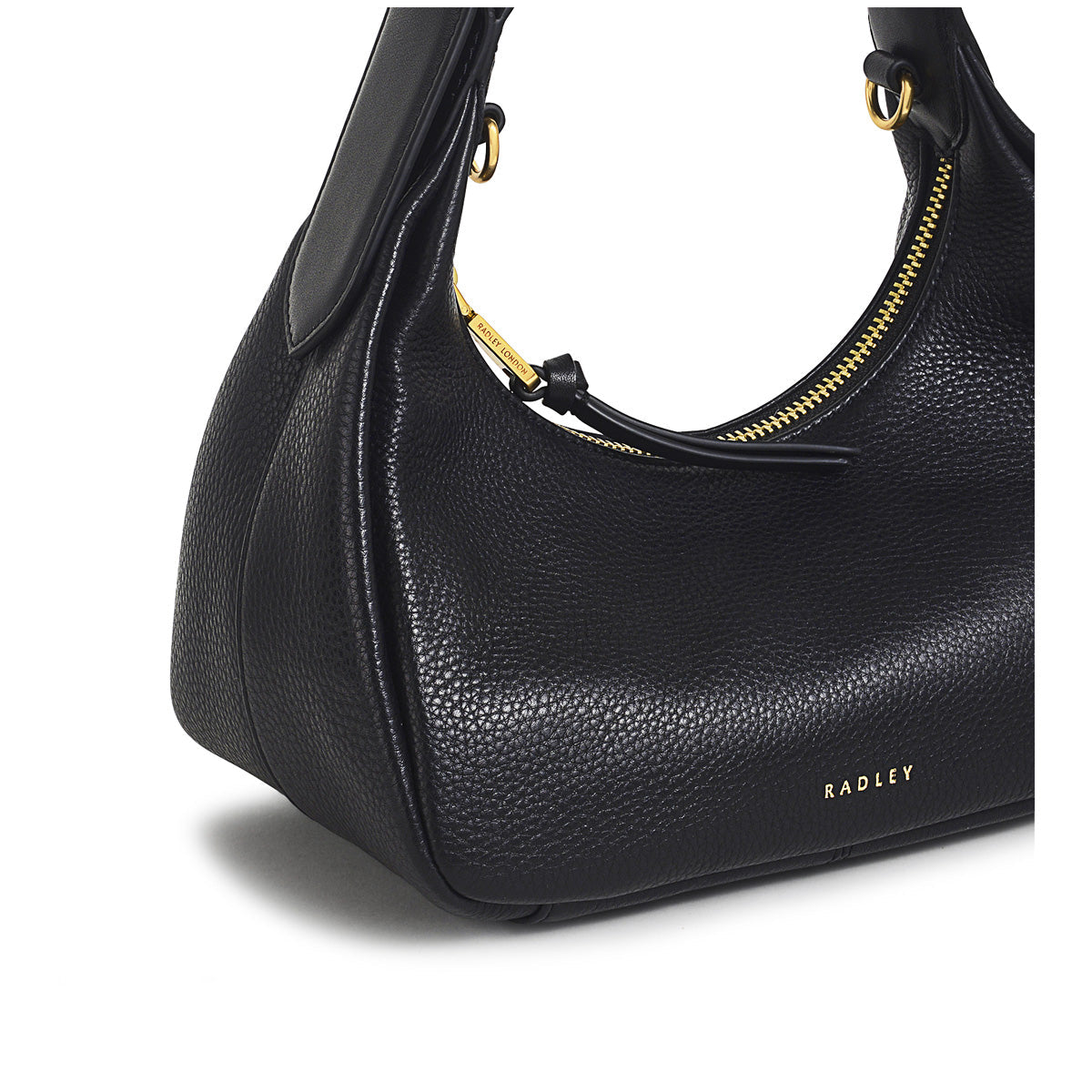 Radley London Black Small Ziptop Grab Bag