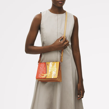 Radley London Pecan Small Flapover Cross Body Bag