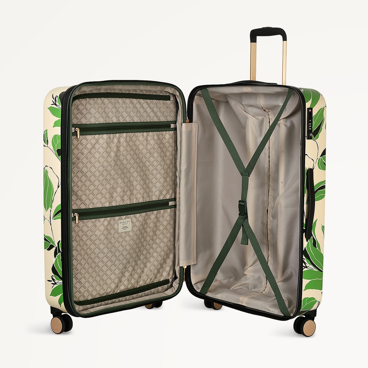 Radley London Stone 4 Wheel Large Suitcase