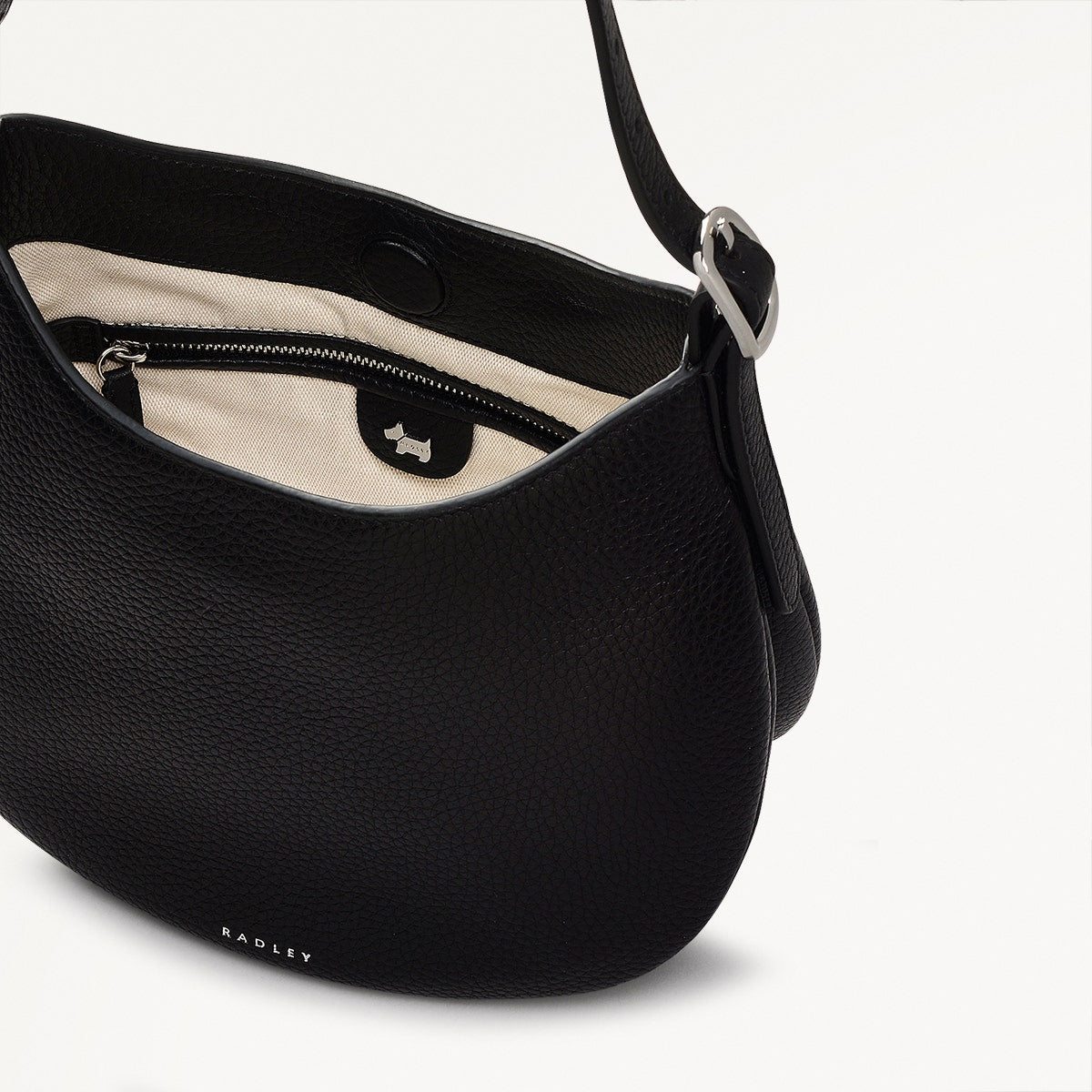 Radley London Black Small Open Top Shoulder Bag