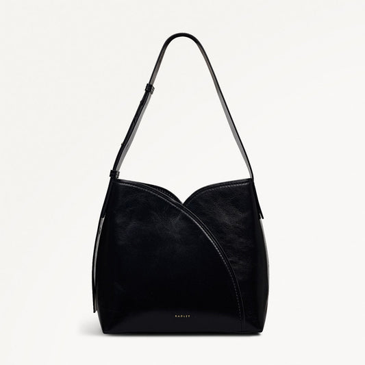 Radley London Black Large Open Top Shoulder Bag