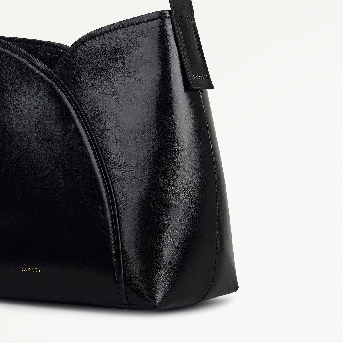 Radley London Black Large Open Top Shoulder Bag